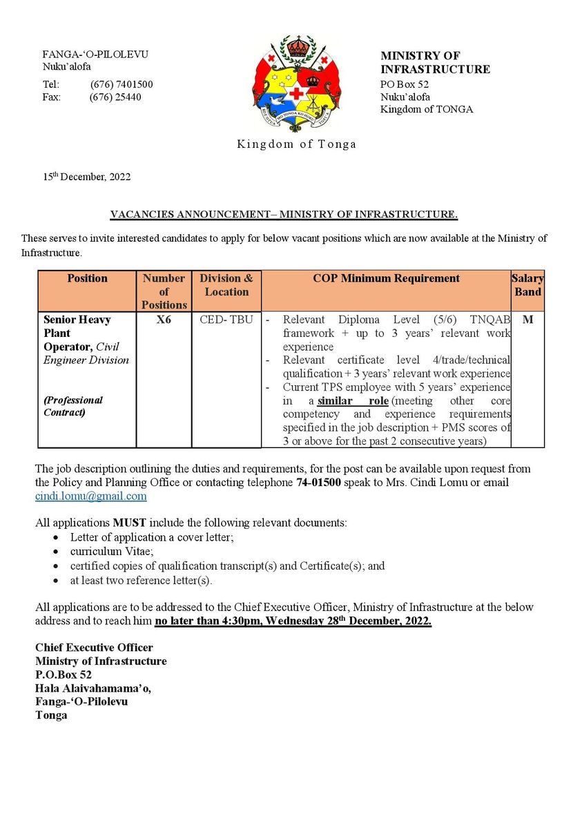 vacancy15122022